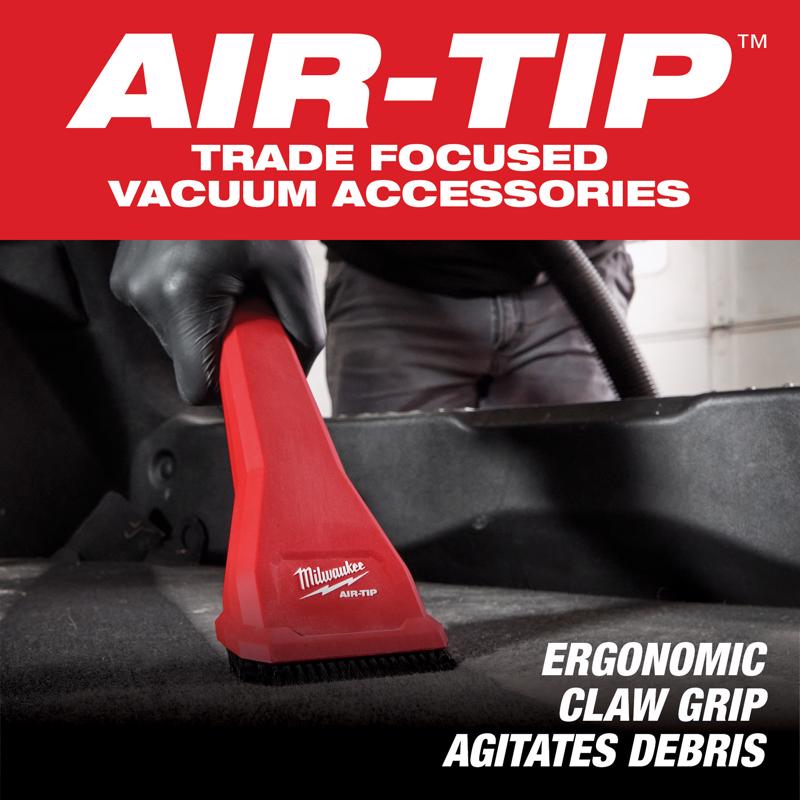 Milwaukee AIR-TIP 1-1/4 in. - 2-1/2 in. Wet/Dry Shop Vac Claw Utility Vacuum Nozzle
