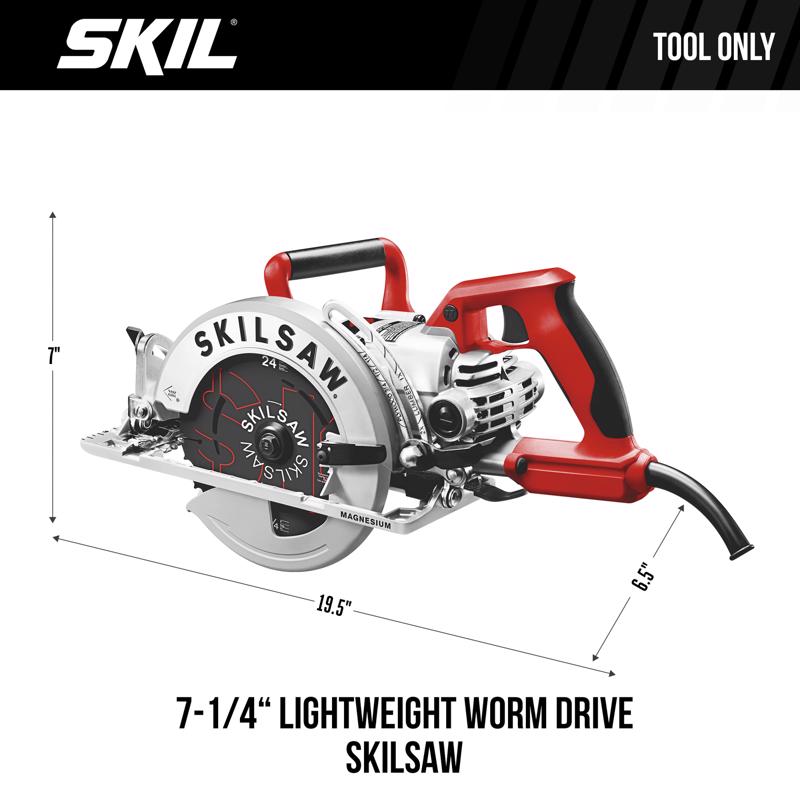 SKIL 15 amps 7-1/4 in. Corded Worm Drive Circular Saw