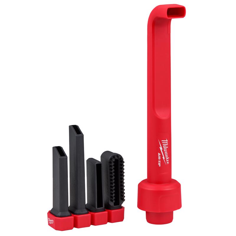 Milwaukee 2.52 in. L X 2.52 in. W 4 in 1 Cleaning Accessory Kit