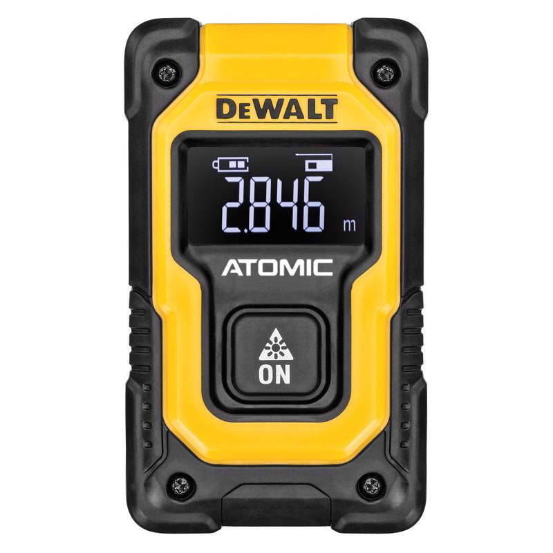 DeWalt Atomic 5.91 in. L X 4.33 in. W Pocket Laser Distance Measurer 55 ft. Black/Yellow