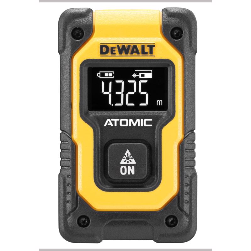 DeWalt Atomic 5.91 in. L X 4.33 in. W Pocket Laser Distance Measurer 55 ft. Black/Yellow
