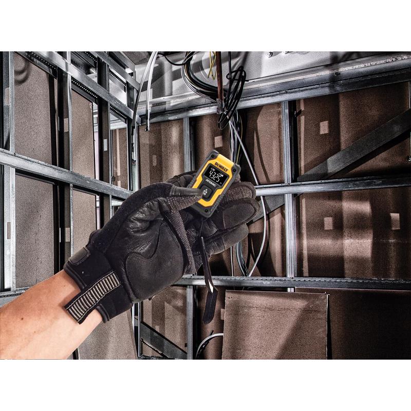 DeWalt Atomic 5.91 in. L X 4.33 in. W Pocket Laser Distance Measurer 55 ft. Black/Yellow