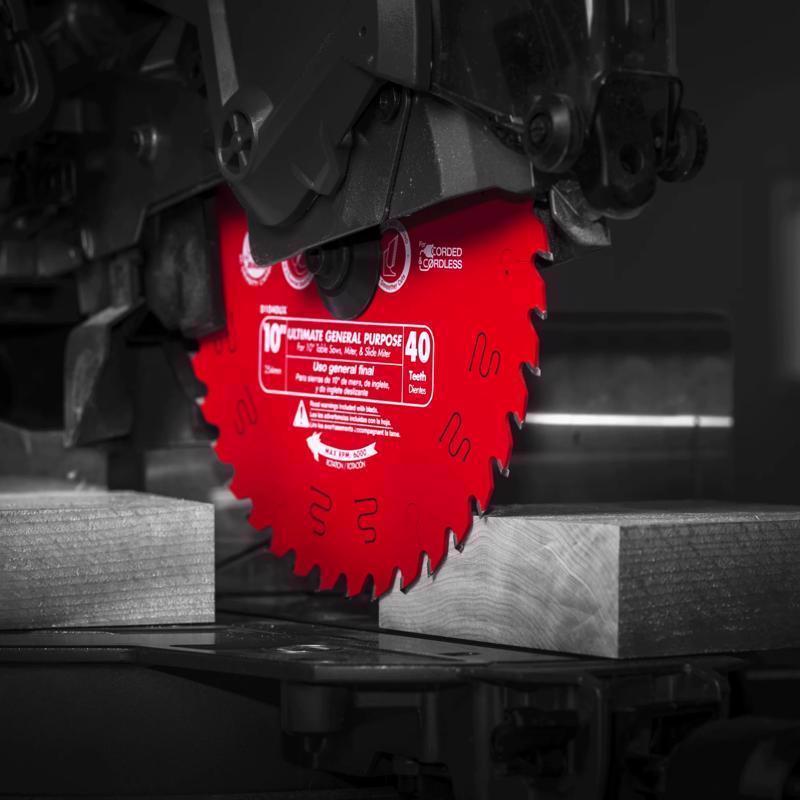 Diablo Ultimate GP 10 in. D X 5/8 in. TiCo Hi-Density Carbide Circular Saw Blade 40 teeth