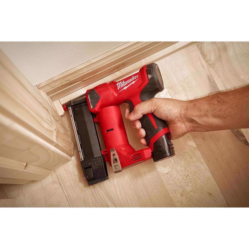 Milwaukee M12 23 Ga. Cordless Pin Nailer Kit (Battery & Charger) 12 V