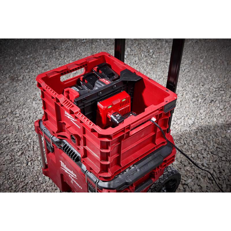 Milwaukee Packout Crate Divider Impact-Resistant Poly Black
