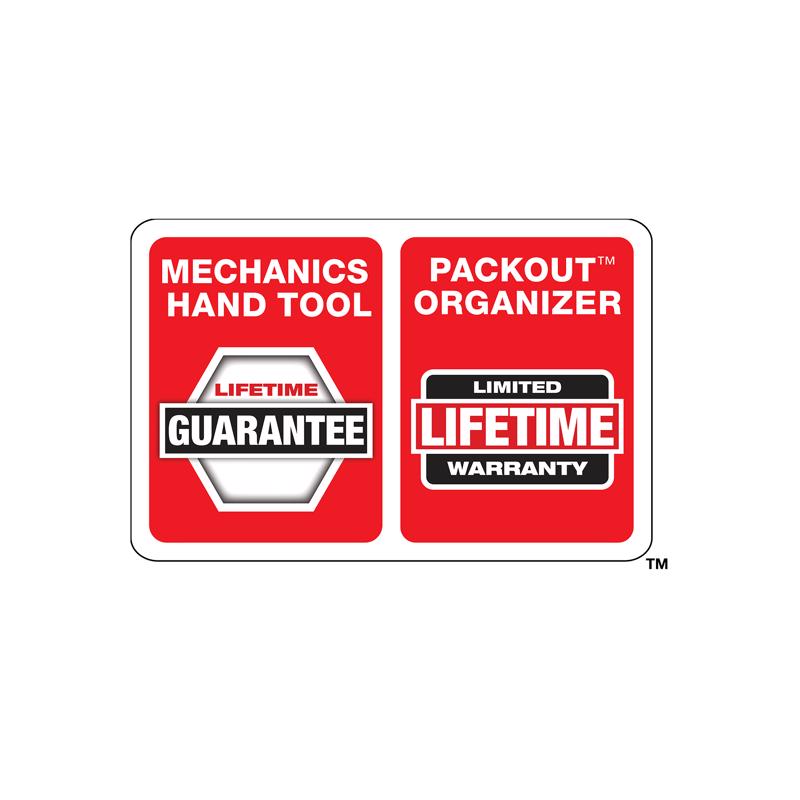 Milwaukee Packout 1/4 and 3/8 in. drive Metric and SAE Ratchet and Socket Set 90 teeth
