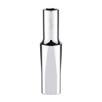 Milwaukee 8 mm X 3/8 in. drive Metric 6 Point Standard Deep Socket