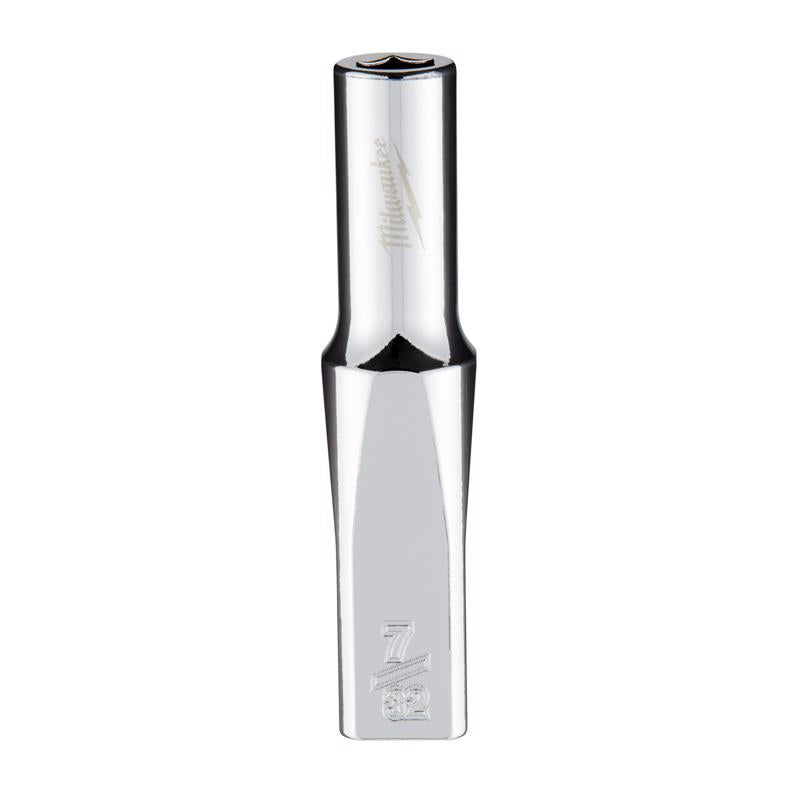 Milwaukee 13 mm X 3/8 in. drive Metric 6 Point Standard Deep Socket