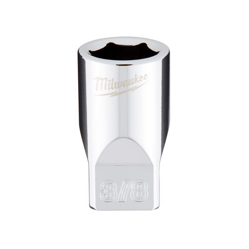 Milwaukee 3/8 in. X 1/4 in. drive SAE 6 Point Standard Socket