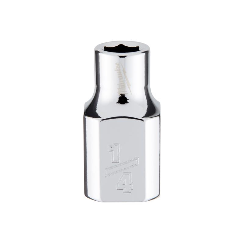 Milwaukee 1/4 in. X 3/8 in. drive SAE 6 Point Standard Socket