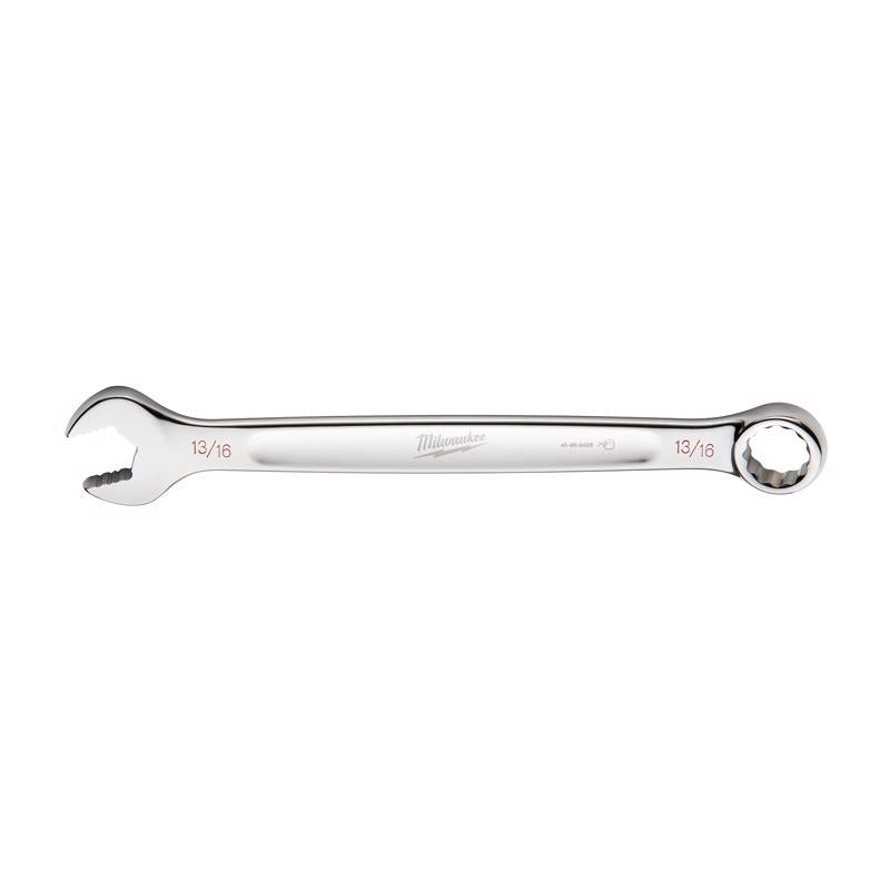 Milwaukee Max Bite 13/16 in. 6 and 12 Point SAE Combination Wrench 1.8 in. L