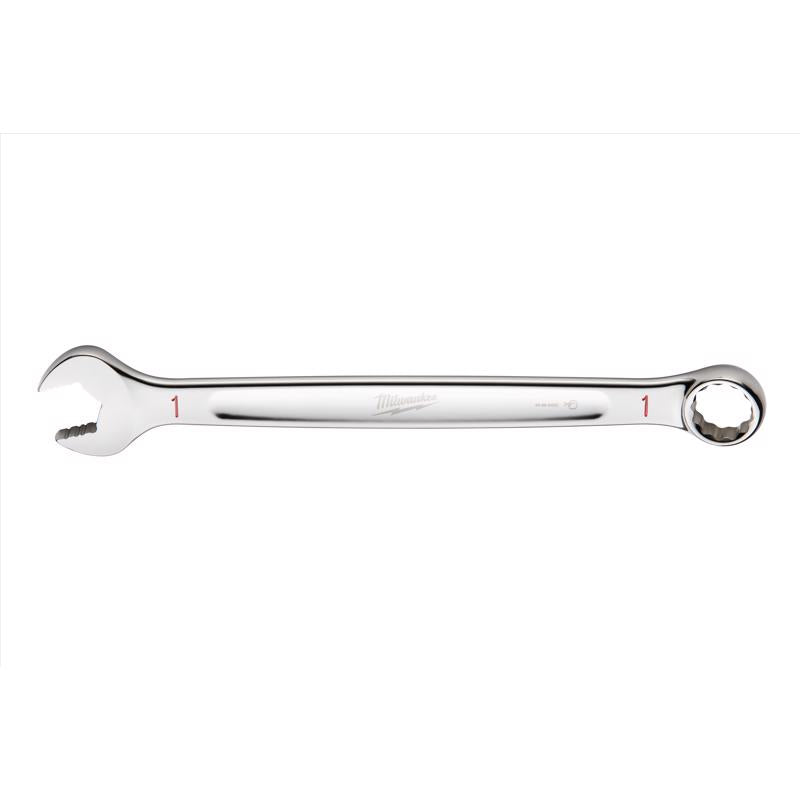 Milwaukee Max Bite 1 in. 6 and 12 Point SAE Combination Wrench 2.18 in. L
