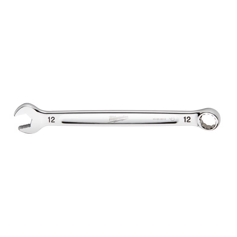 Milwaukee Max Bite 12 mm 6 and 12 Point Metric Combination Wrench 1.06 in. L