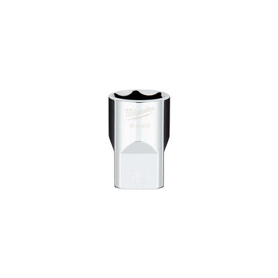 Milwaukee 19 mm X 1/2 in. drive Metric 6 Point Standard Deep Socket