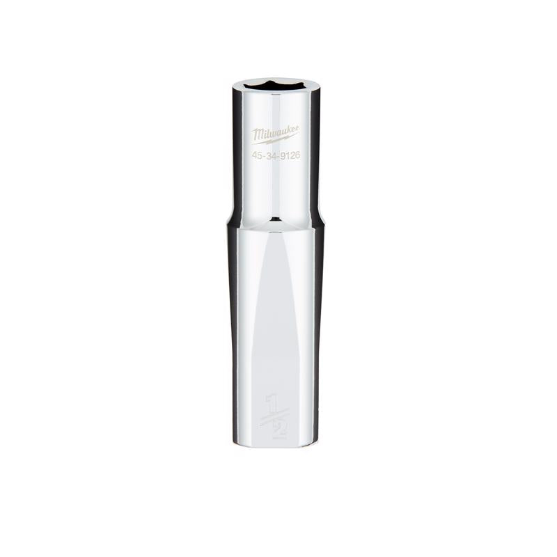 Milwaukee 1/2 in. X 1/2 in. drive SAE 6 Point Standard Deep Socket