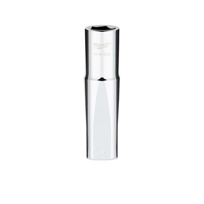 Milwaukee 14 mm X 1/2 in. drive Metric 6 Point Standard Deep Socket