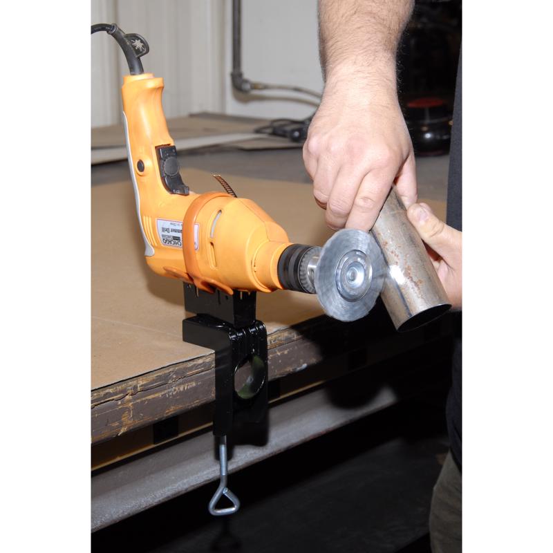 Dico Nyalox 3 in. Coarse Crimped Mandrel Mounted Wheel Brush Nylon 2500 rpm