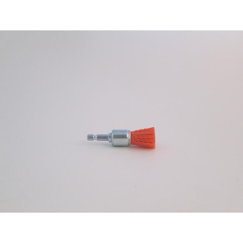Dico Nyalox 3/4 in. Medium Crimped Mandrel Mounted Cup End Brush Nylon 4500 rpm