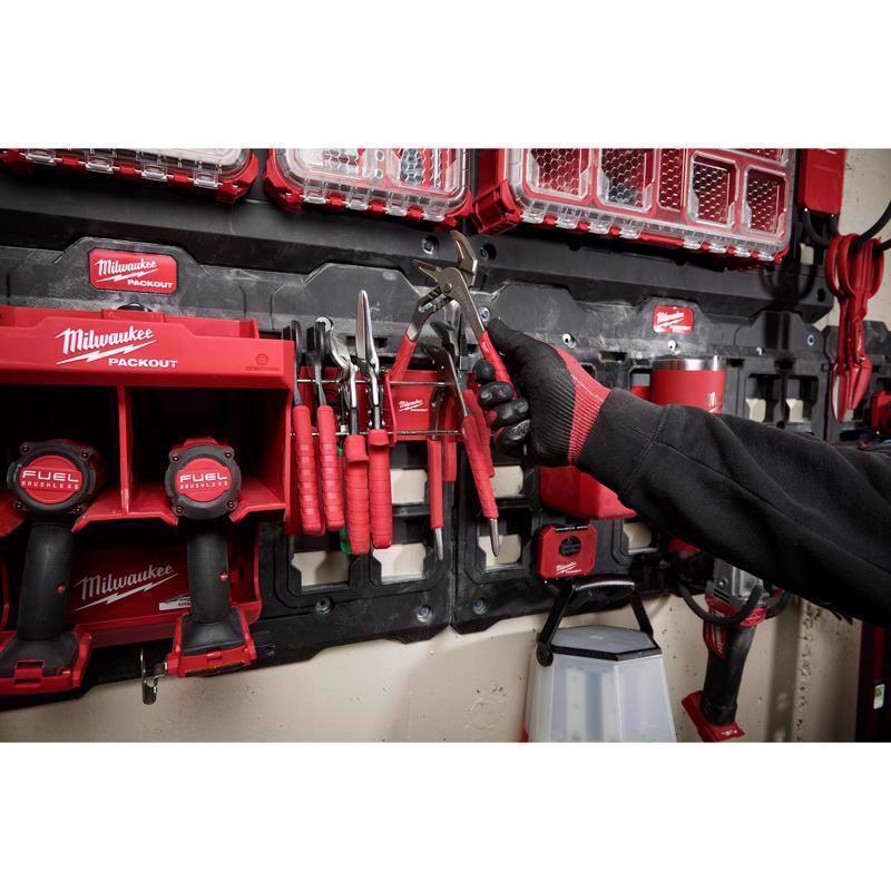 Milwaukee Packout Garage Organizer Tool Rack Black/Red