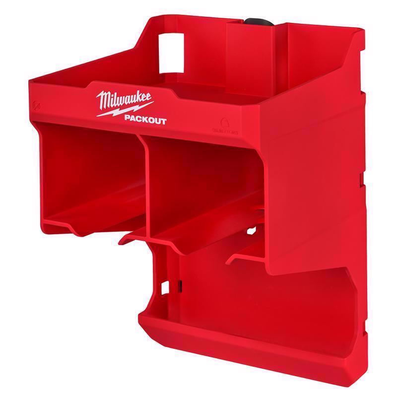Milwaukee Packout Garage Organizer Tool Station Black/Red