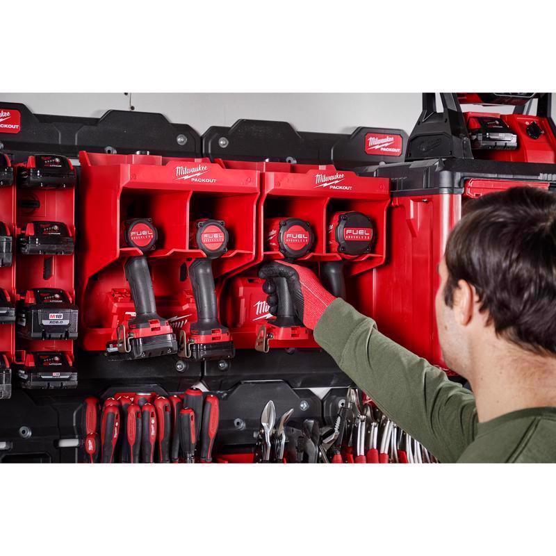 Milwaukee Packout Garage Organizer Tool Station Black/Red