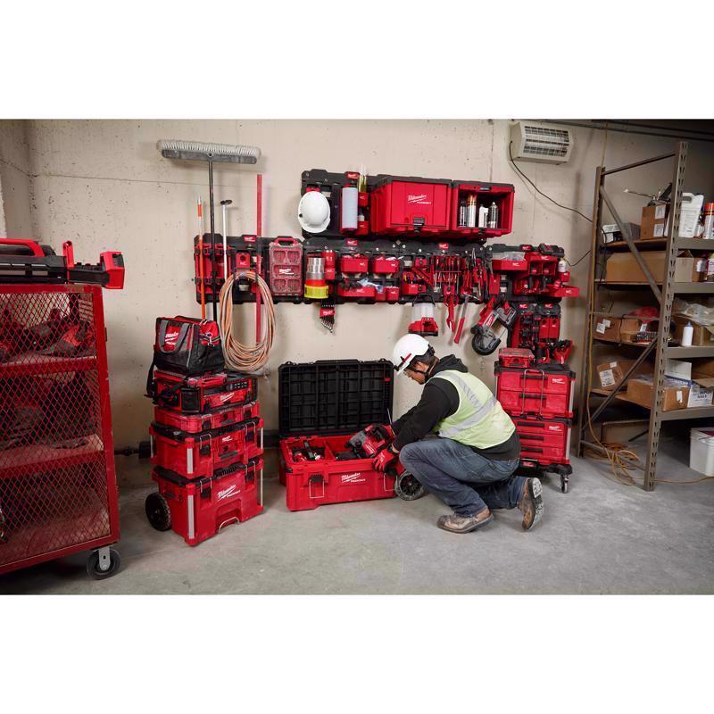 Milwaukee Packout Garage Organizer Tool Station Black/Red