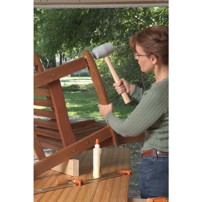 Estwing Deadhead 18 oz Mallet Rubber Head Wood Handle