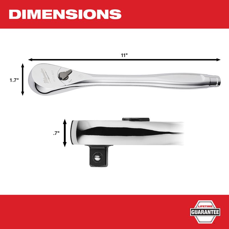 Milwaukee 1/2 in. drive Ratchet 90 teeth