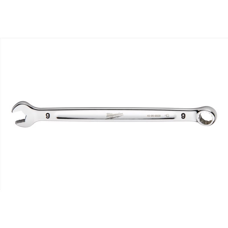Milwaukee 9 mm X 9 mm Metric Combination Wrench 0.8 in. L