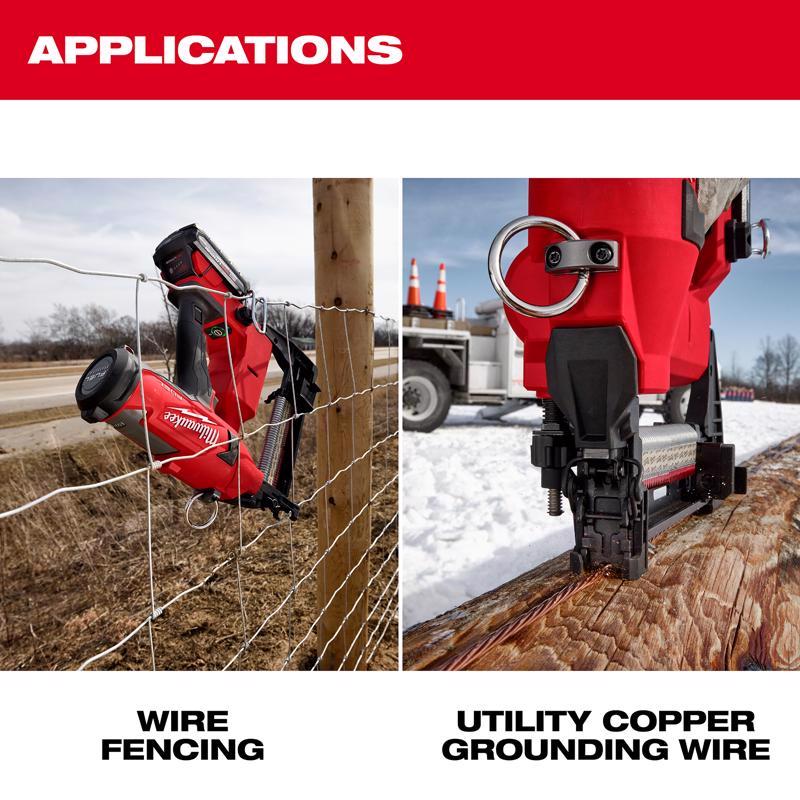 Milwaukee 3/4 in. W X 1-3/4 in. L 9 Ga. Diamond Crown Staples