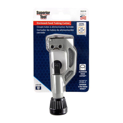 Superior Tool 1-1/4 in. Tubing Cutter Black/Silver