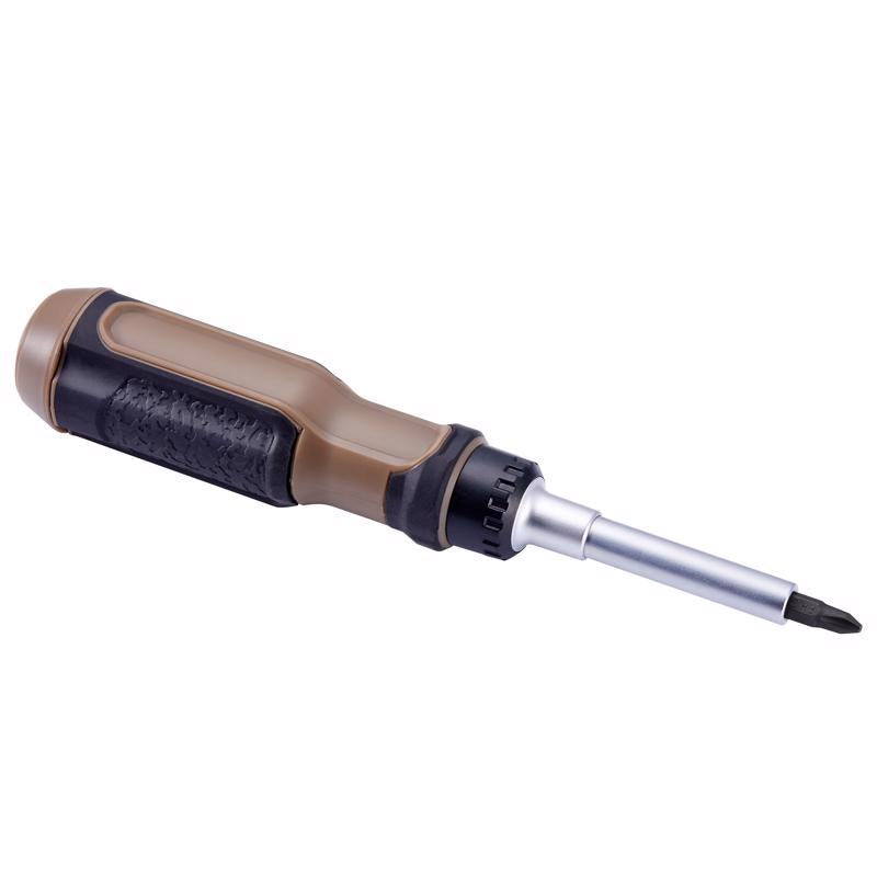 Spec Ops 3.5 in. L Ratcheting Screwdriver