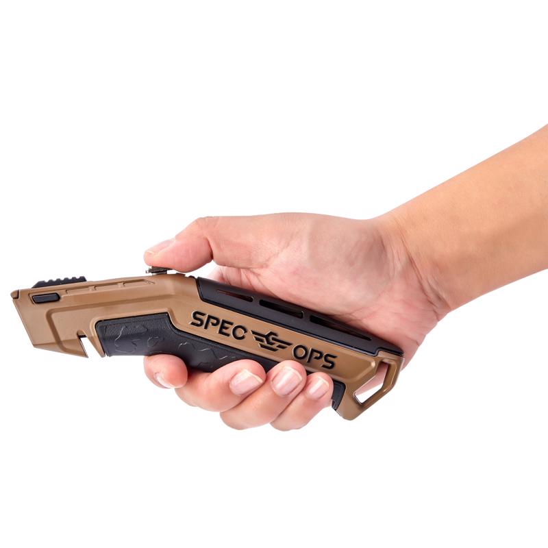 Spec Ops 7 in. Retractable Fixed Utility Knife Black