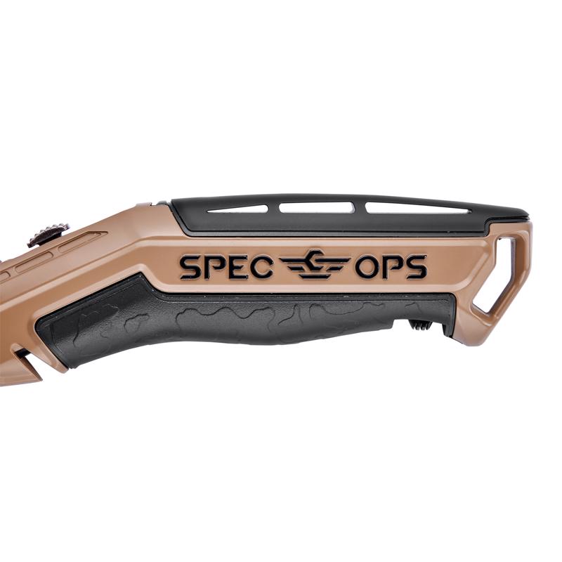 Spec Ops 7 in. Retractable Fixed Utility Knife Black