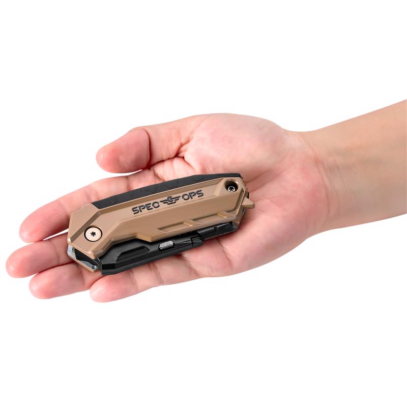 Spec Ops 6 in. Folding Fixed Utility Knife Black