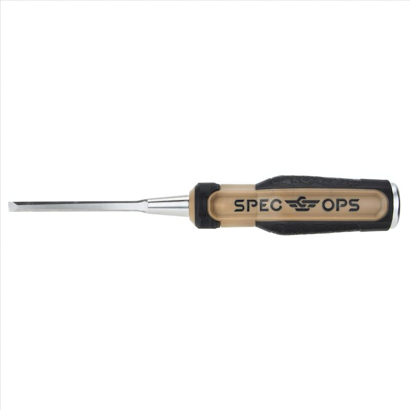 Spec Ops 1/4 in. W X 4-1/4 in. L Wood Chisel
