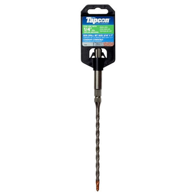 Tapcon 3/16 in. X 7 in. L Carbide Tipped Drill Bit SDS-Plus Shank