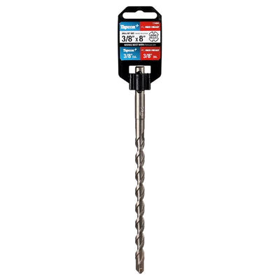 Tapcon 3/8 in. X 8 in. L Carbide Tipped Drill Bit SDS-Plus Shank