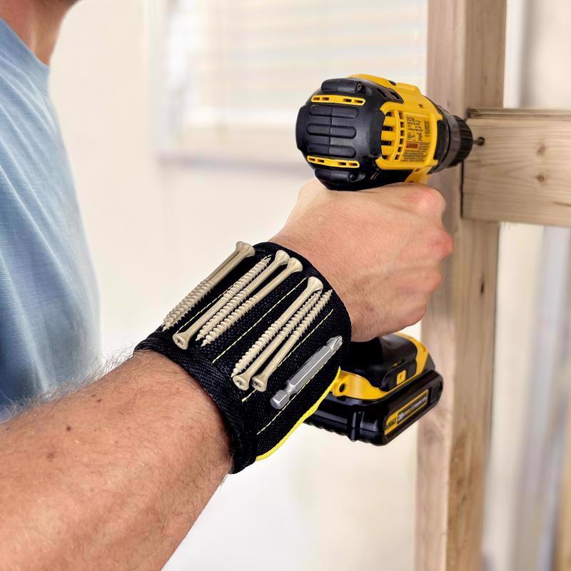Wrap-It MagSnap 12.25 in. L X 3.25 in. W Black Magnetic Tool Holder
