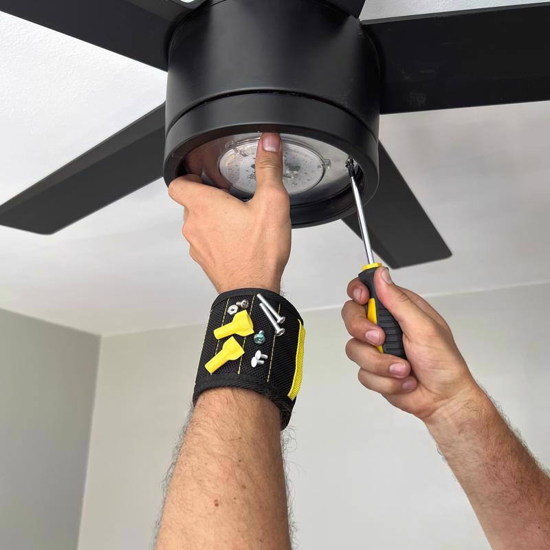 Wrap-It MagSnap 12.25 in. L X 3.25 in. W Black Magnetic Tool Holder