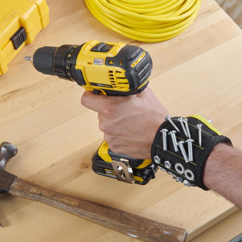 Wrap-It MagSnap 12.25 in. L X 3.25 in. W Black Magnetic Tool Holder