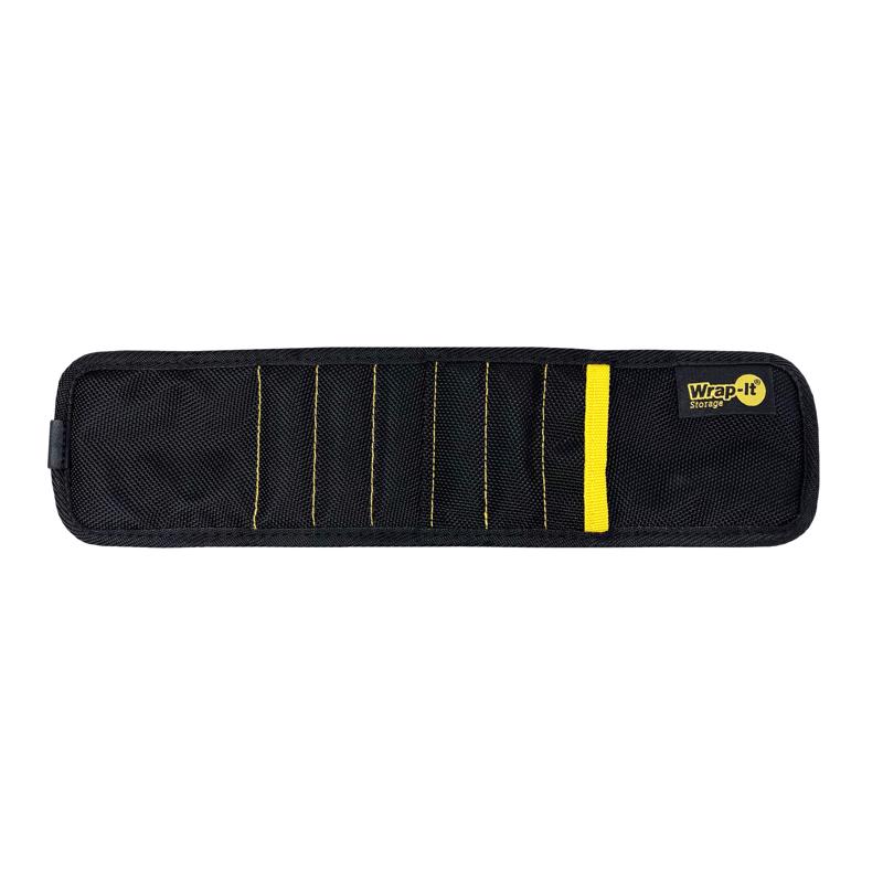Wrap-It MagSnap 12.25 in. L X 3.25 in. W Black Magnetic Tool Holder