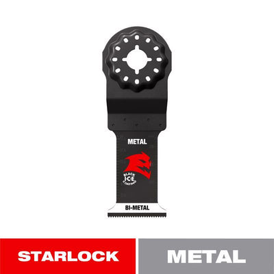 Diablo Starlock 1-1/4 in. W Bi-Metal Curved Contact Edge Oscillating Blade Metal