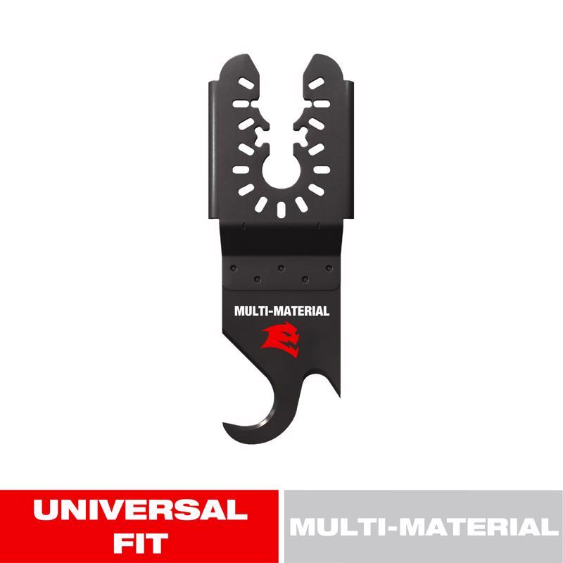 Diablo 1-1/4 in. W High Carbon Steel Hook Knife Oscillating Blade Multi-Material