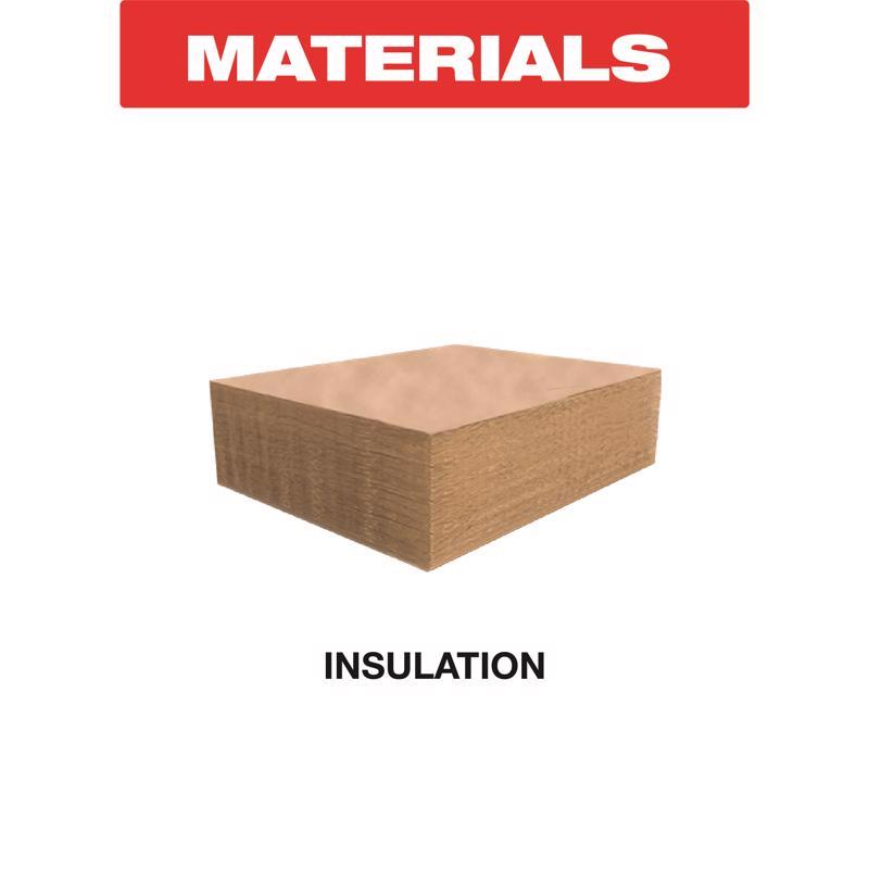 Diablo Starlock 3-1/2 in. X 3-1/2 in. W Bi-Metal Curved Contact Edge Oscillating Blade Insulation 1