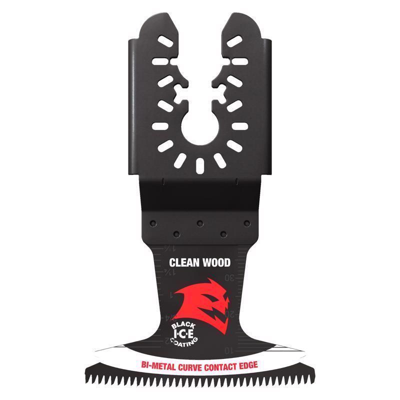 Diablo 2-1/2 in. W Bi-Metal Curved Contact Edge Oscillating Blade Clean Wood