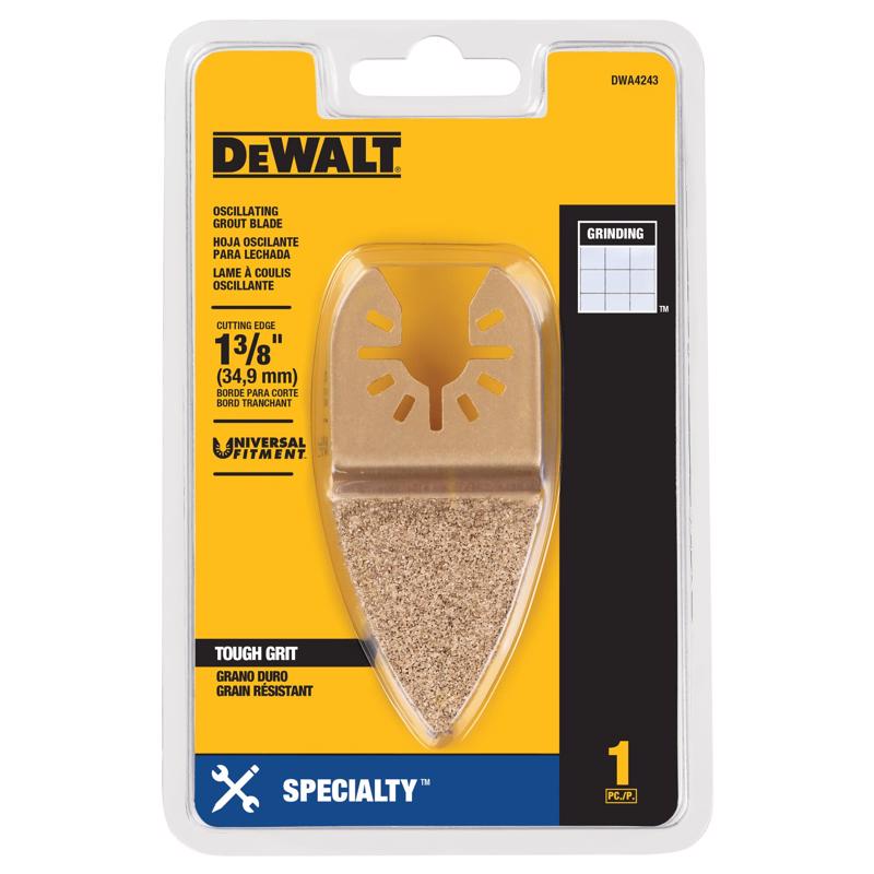 DEWALT Universal Fitment 1-3/8 in. Carbide Oscillating Blade