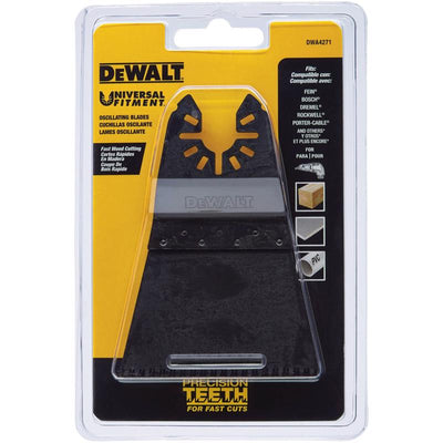 DEWALT Universal Fitment High Carbon Steel Precision Tooth Oscillating Blade