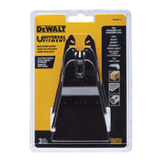 DEWALT Universal Fitment High Carbon Steel Precision Tooth Oscillating Blade Set 3 pc