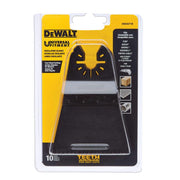 DEWALT Universal Fitment High Carbon Steel Precision Tooth Oscillating Blade Set Wood 10 pk